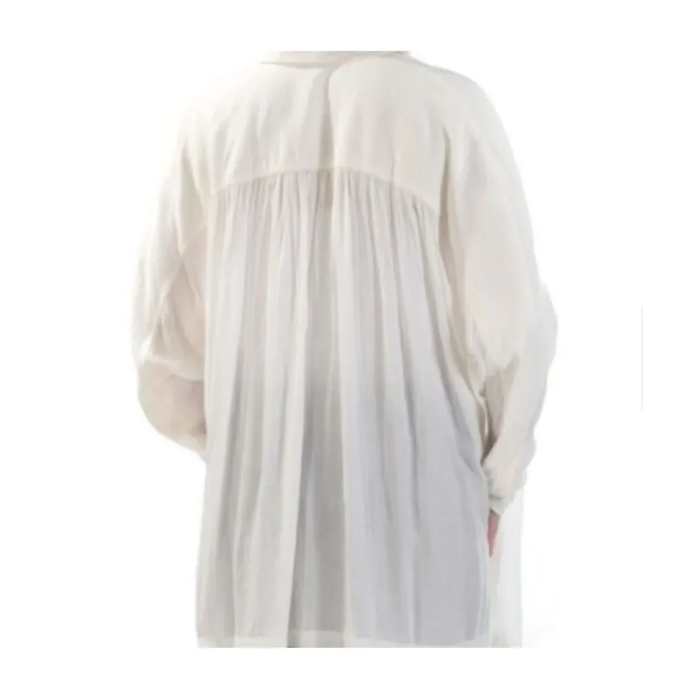 Free People Lovey Day Oversized Shirt